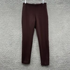 Kenneth Cole Pants Women's Small Maroon Elastic Waist Casual Pants Size S